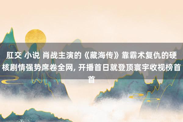 肛交 小说 肖战主演的《藏海传》靠霸术复仇的硬核剧情强势席卷全网， 开播首日就登顶寰宇收视榜首